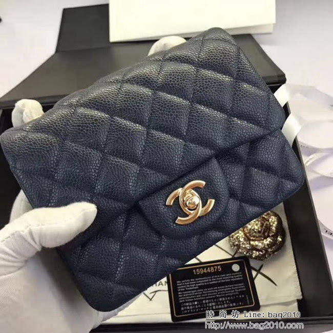 香奈兒CHANEL 升級版A1115全新經典小羊皮金銀鏈條單肩斜挎包 DSC1802